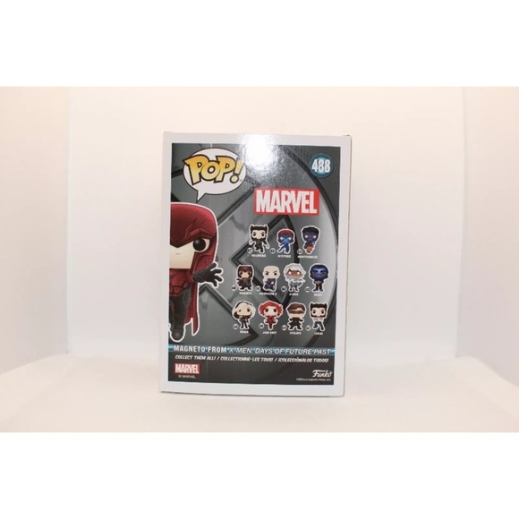 Funko Pop! Vinyl: Marvel - Magneto - Walmart (Exclusive) #488 - Picture 5 of 6